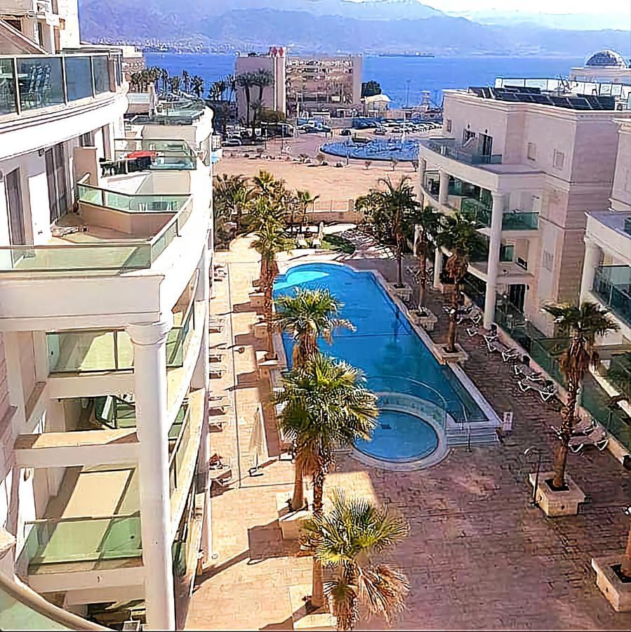 Milana'S Deluxe With Big Patio And Pool Leilighet Eilat Eksteriør bilde