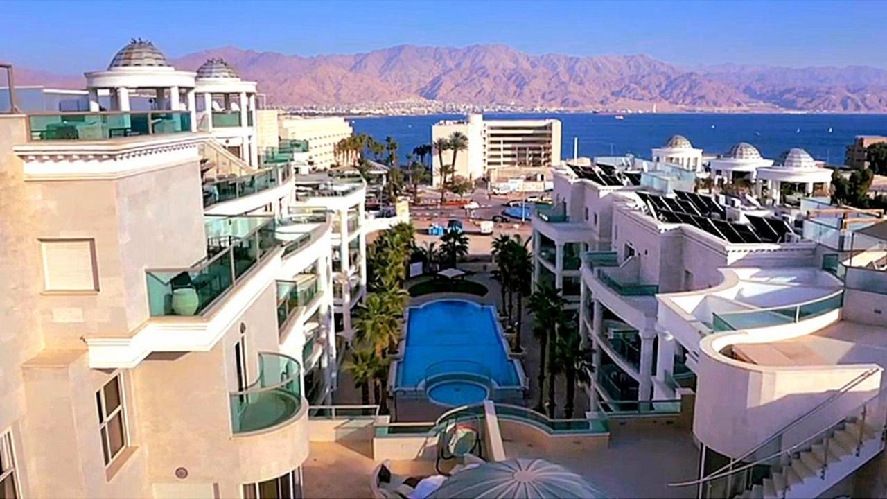 Milana'S Deluxe With Big Patio And Pool Leilighet Eilat Eksteriør bilde