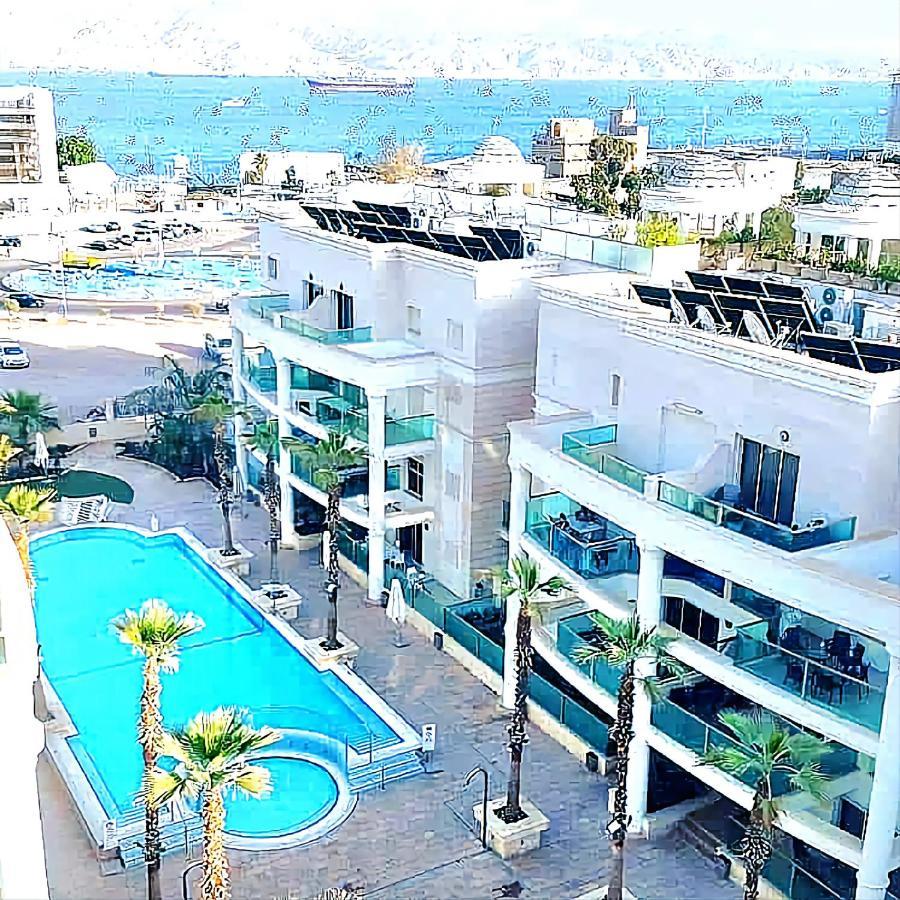 Milana'S Deluxe With Big Patio And Pool Leilighet Eilat Eksteriør bilde