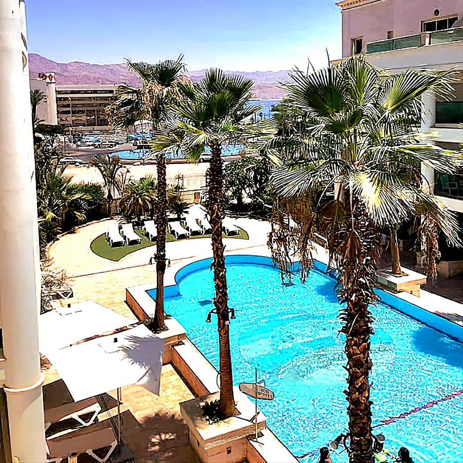 Milana'S Deluxe With Big Patio And Pool Leilighet Eilat Eksteriør bilde
